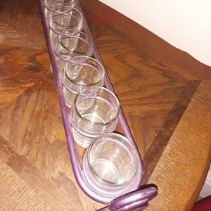 Set of 10 candle holder